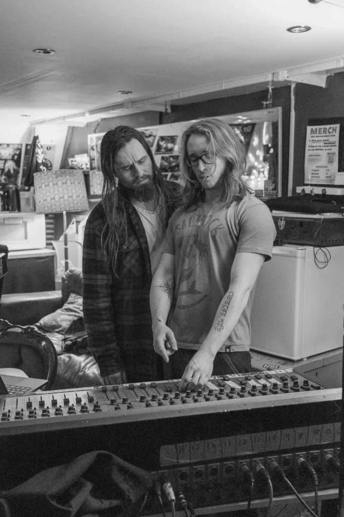 Motel Gravy recording Crystal Sky Live
